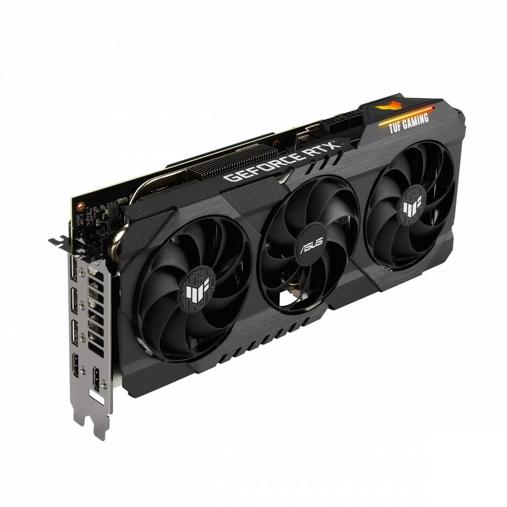 Видеокарта Asus GeForce RTX3060Ti TUF-RTX3060TI-O8GD6XGAMING LHR 8 ГБ