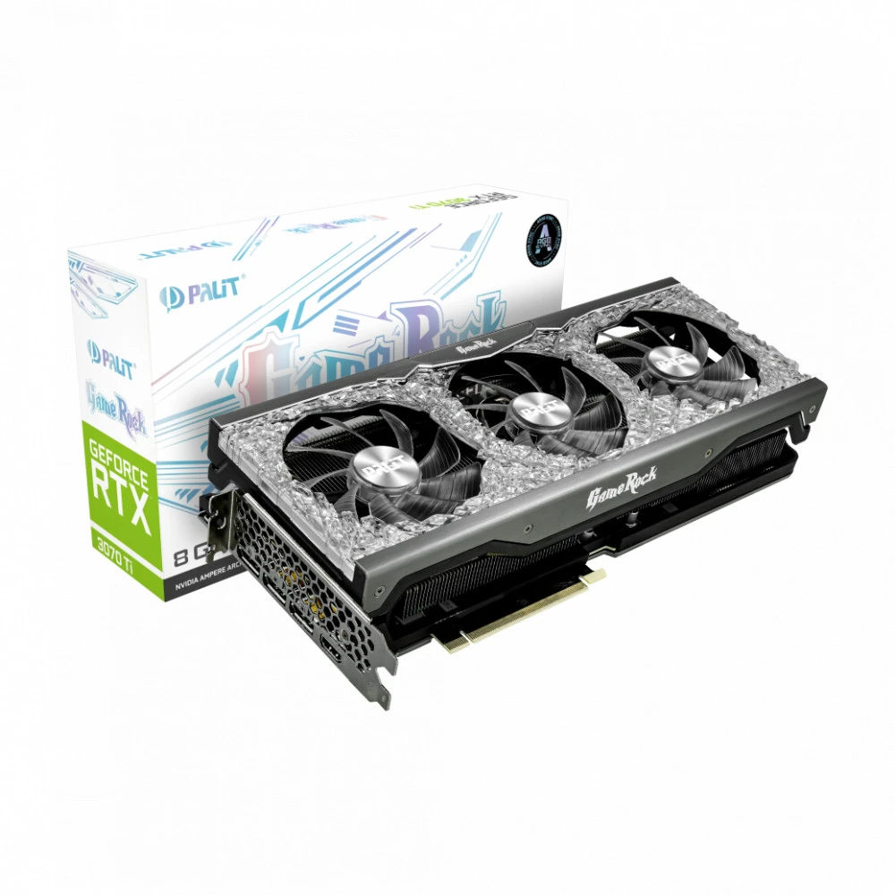 Видеокарта Palit GeForce RTX3070Ti NED307T019P2-1047G LHR 8 ГБ