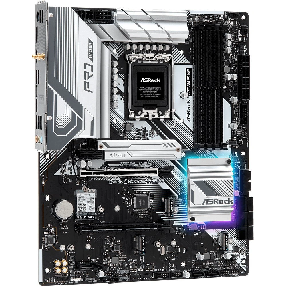 Материнская плата ASRock Z790 PRO RS WIFI ATX, LGA 1700