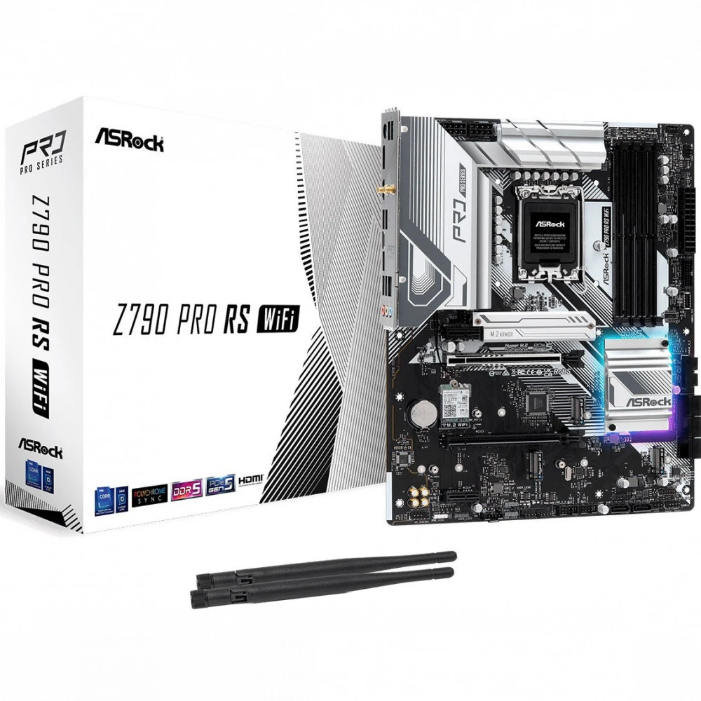 Материнская плата ASRock Z790 PRO RS WIFI ATX, LGA 1700