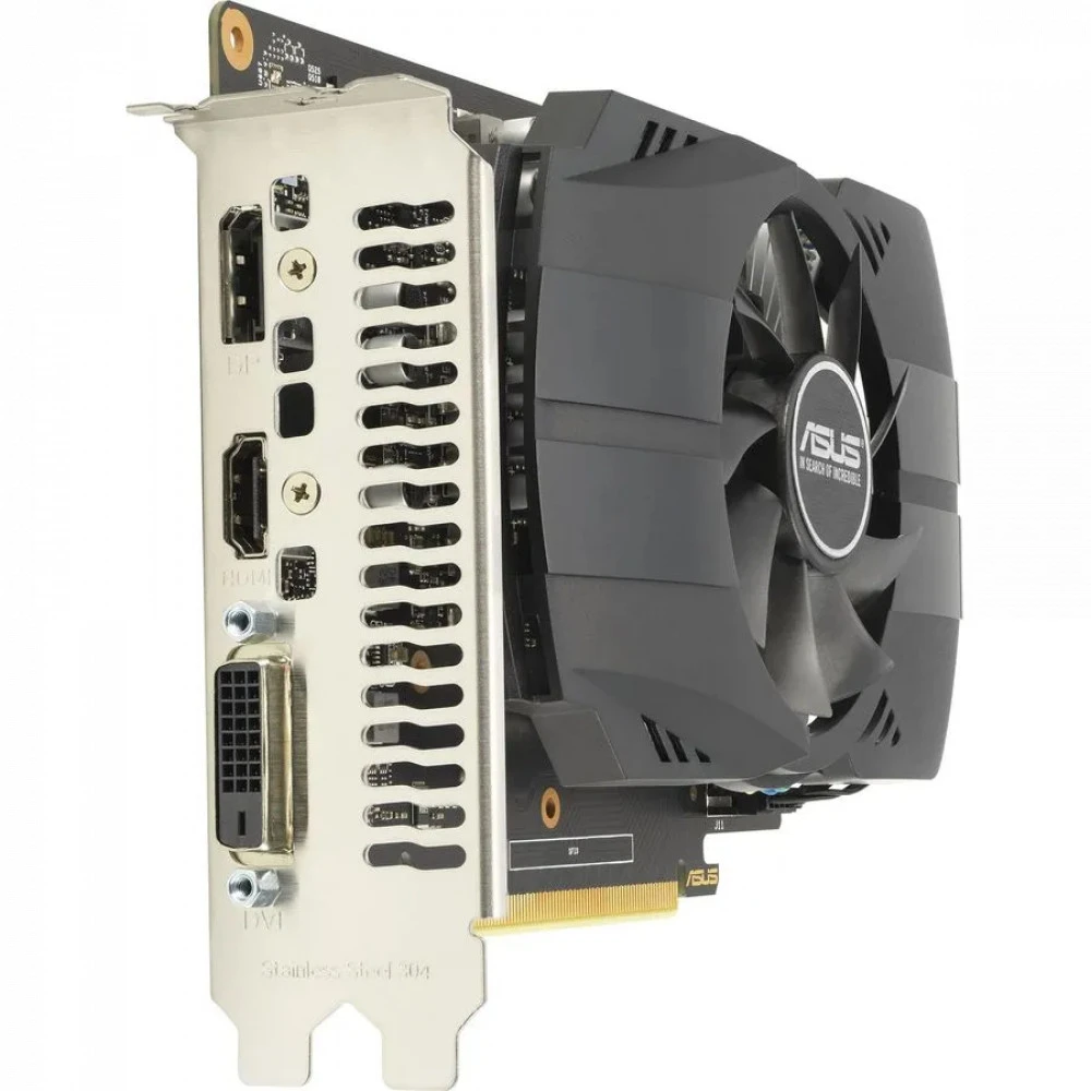 Видеокарта Asus NVIDIA GeForce GTX 1650, PH-GTX1650-O4GD6-P-EVO 24 ГБ