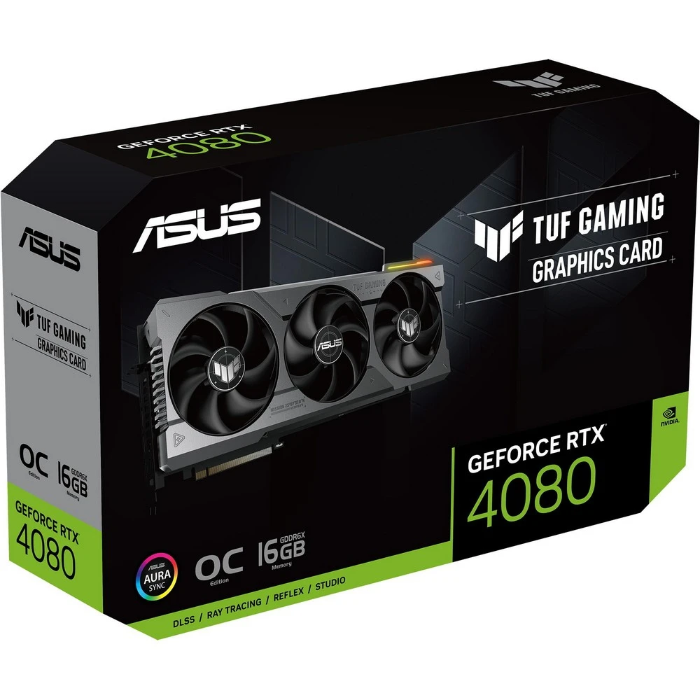 Видеокарта Asus RTX 4080 TUF 16GB TUF-RTX4080-16G-GAMING 16 ГБ