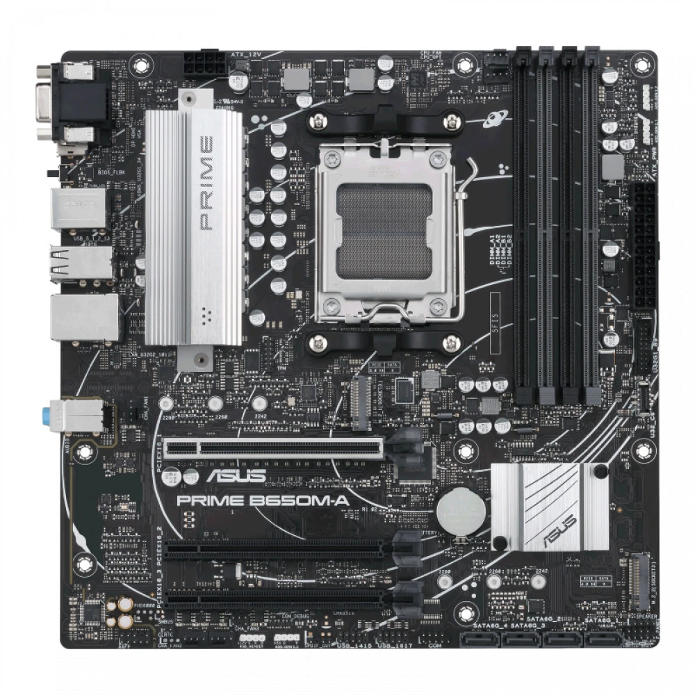 Материнская плата Asus PRIME B650M-A Micro-ATX, AMD AM5