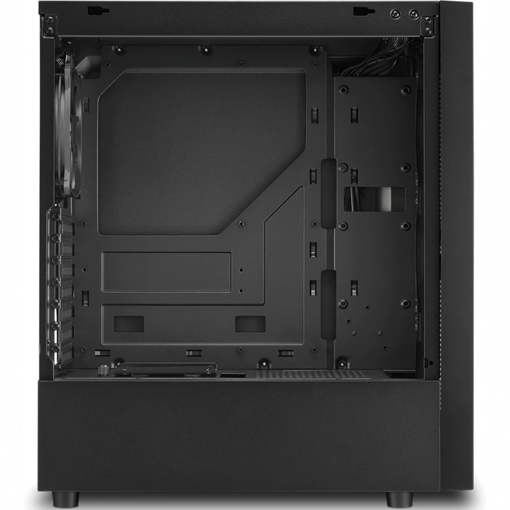 Корпус Sharkoon RGB SLIDER BLACK RGB SLIDER bk Mid-Tower