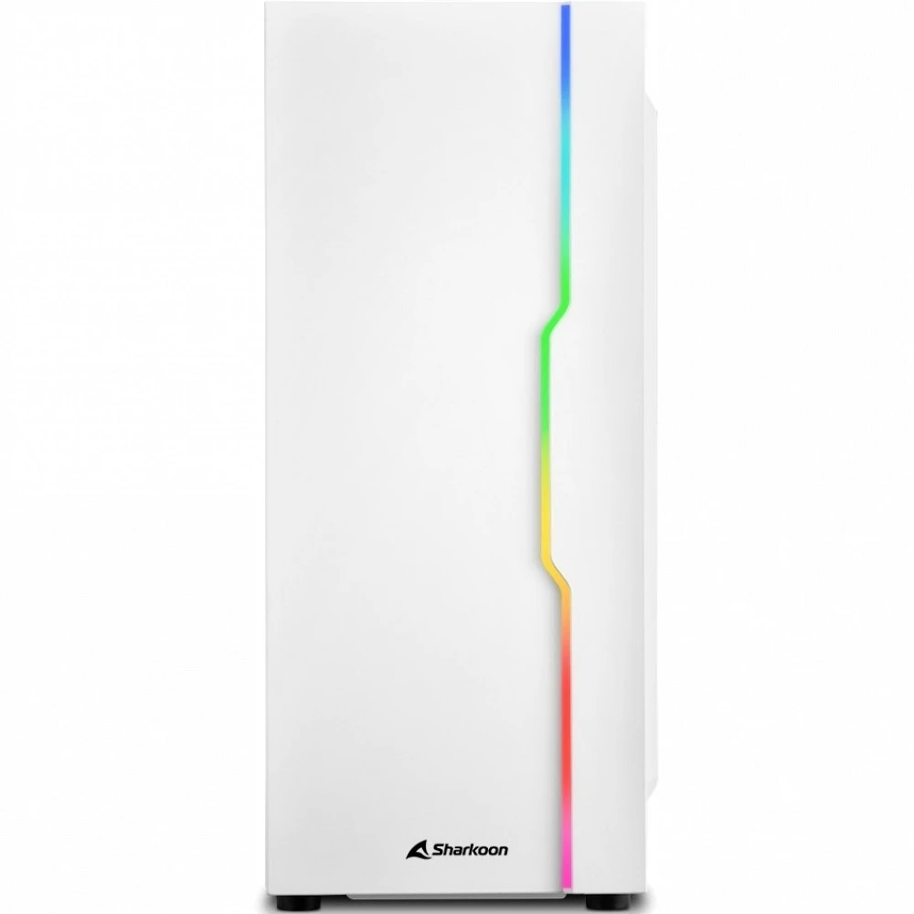 Корпус Sharkoon RGB SLIDER WHITE RGB SLIDER wh Mid-Tower