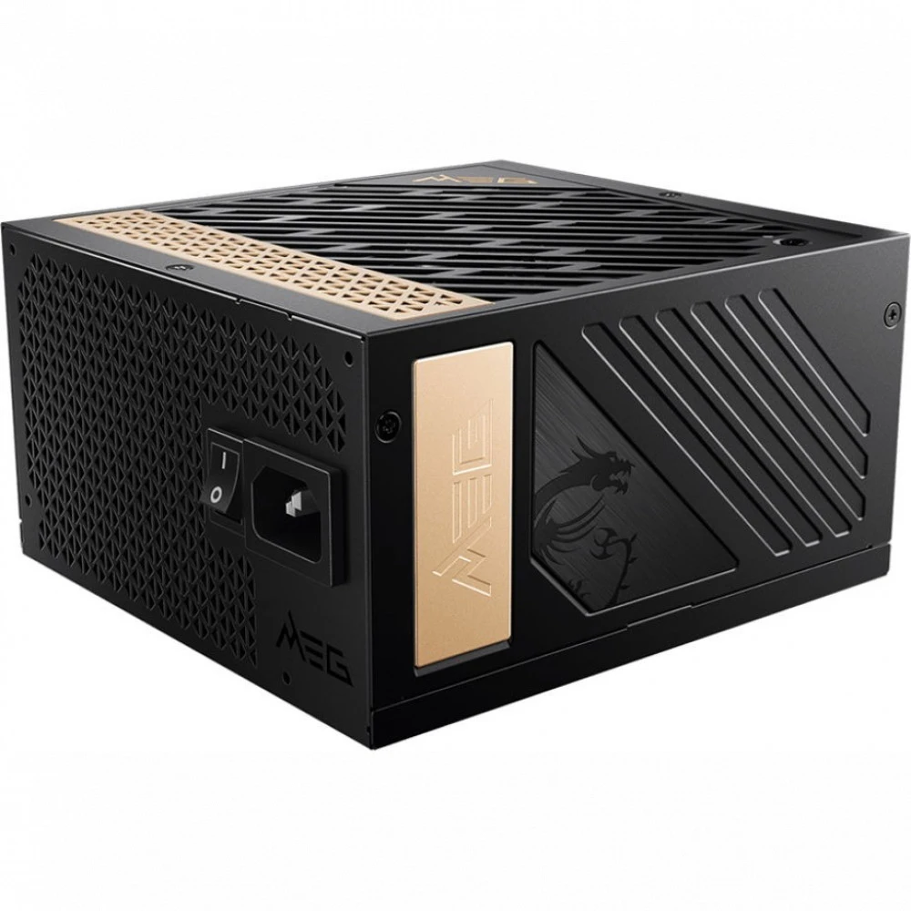 Блок питания MSI MEG Ai1300P PCIE5 1300 Вт, 80+ Platinum