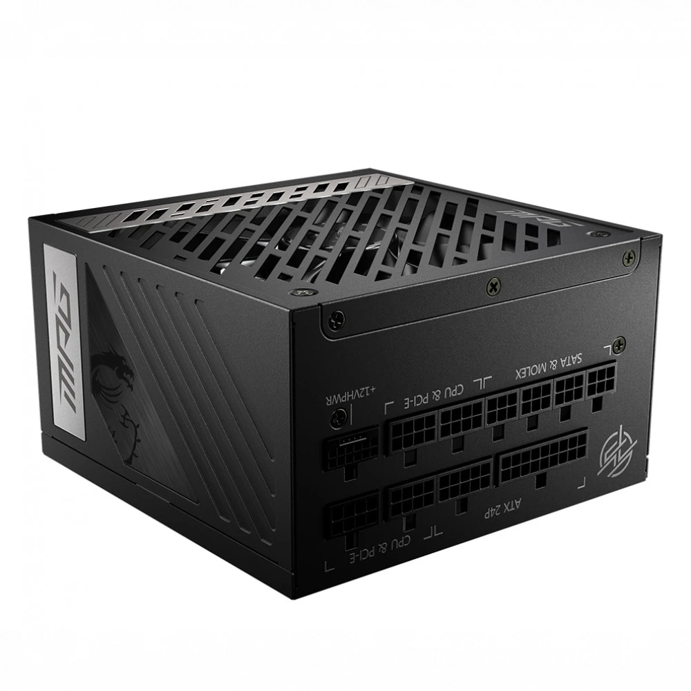 Блок питания MSI MPG A1000G PCIE5 1000 Вт, 80+ Gold