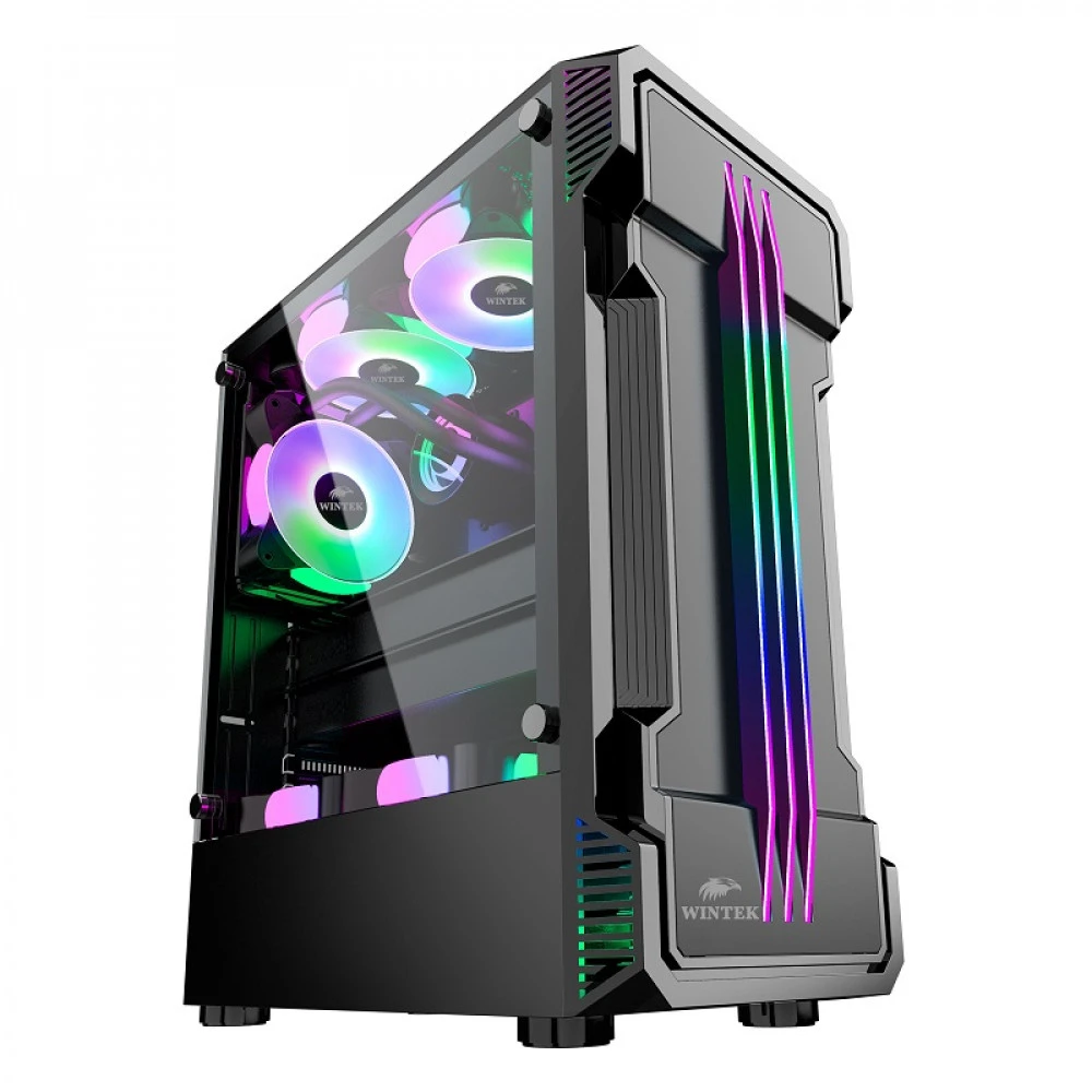 Корпус Wintek FLAME-V2 D537-B TG Mid-Tower