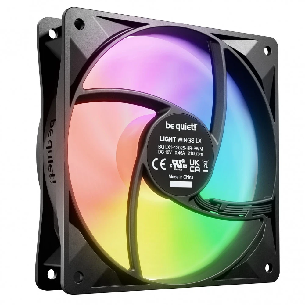 Система охлаждения be quiet! Light Wings LX 120mm PWM high-speed BL123 Для системного блока
