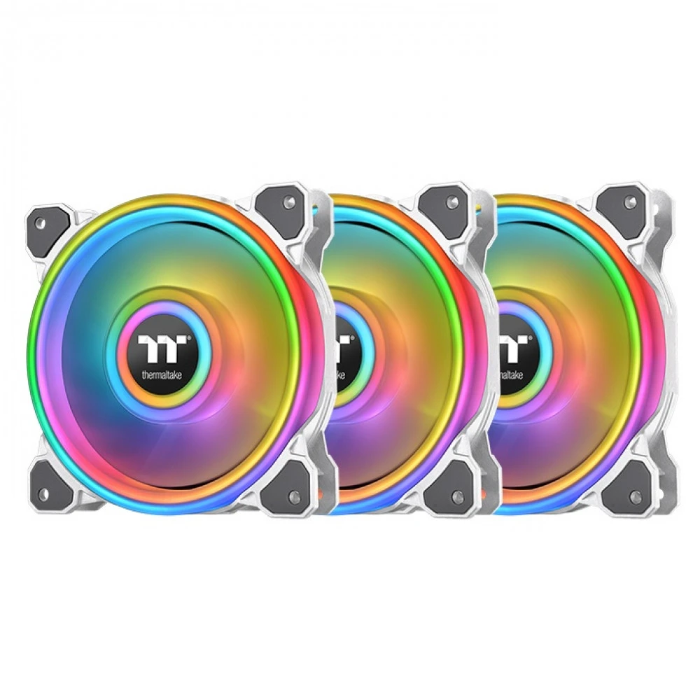 Система охлаждения Thermaltake Riing Quad 12 RGB 3-Fan Pack CL-F100-PL12SW-A Для системного блока