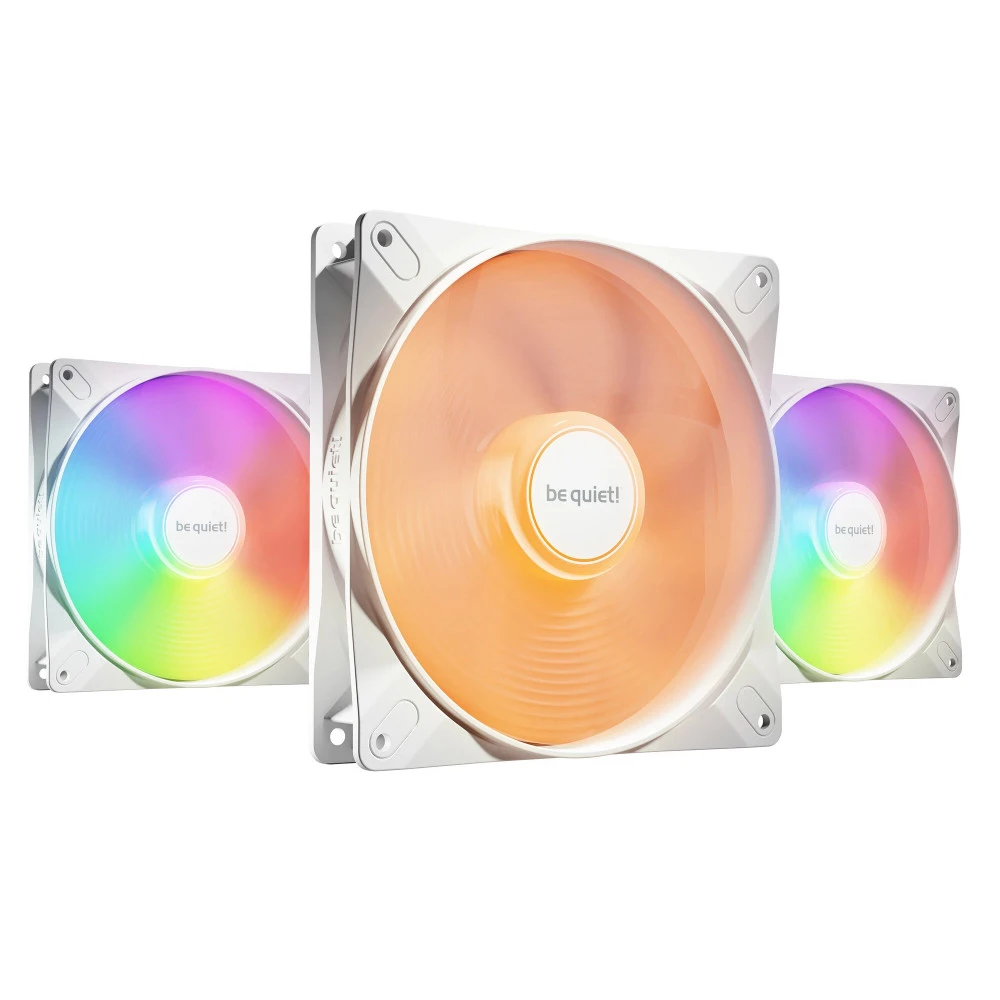 Система охлаждения be quiet! LIGHT WINGS LX 140mm PWM High Speed 3-Pack White BL131 Для системного блока