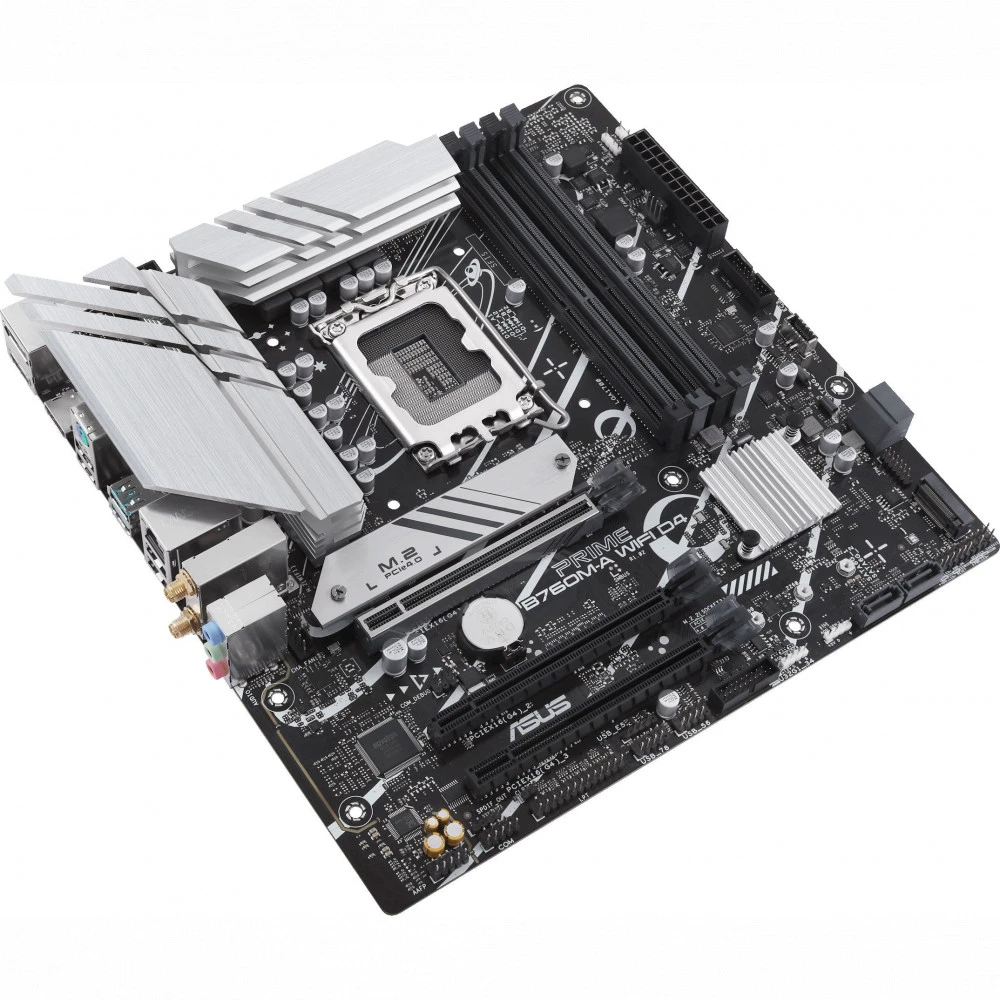 Материнская плата Asus Prime B760M-A WIFI D4 90MB1CX0-M0EAY0 Micro-ATX, LGA 1700