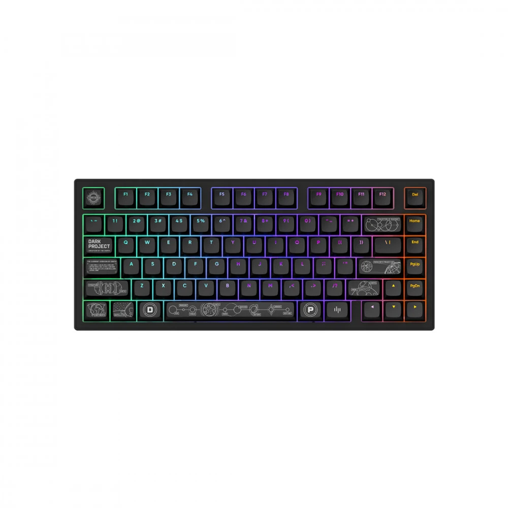 Клавиатура Dark Project Project ALU81A Terra Nova Black DPKB_NOVA_81_ANSI_BLACK Беспроводная, USB