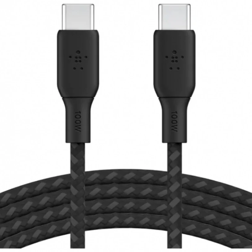 Кабель интерфейсный Belkin USB TypeC (F), USB TypeC (M), 3 м, CAB011BT3MBK черный USB Type C - USB Type C