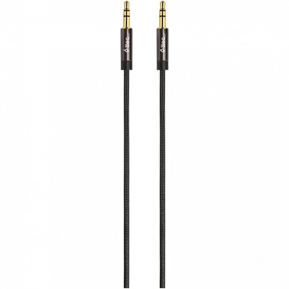 Кабель интерфейсный Ttec 3.5mm Sterio Premium Aux Cable 1m 2AK01 MINI JACK 3.5 (output) - MINI JACK 3.5 (output)