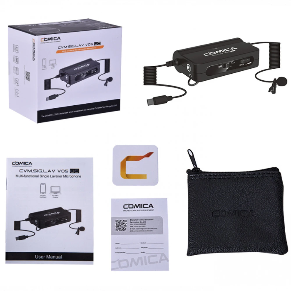 Микрофон COMICA CVM-SIG.LAV V05 UC