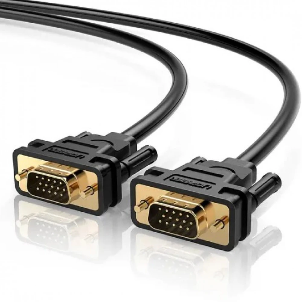 Кабель интерфейсный UGREEN VG101 (11633) D-SUB (VGA) - D-SUB (VGA)