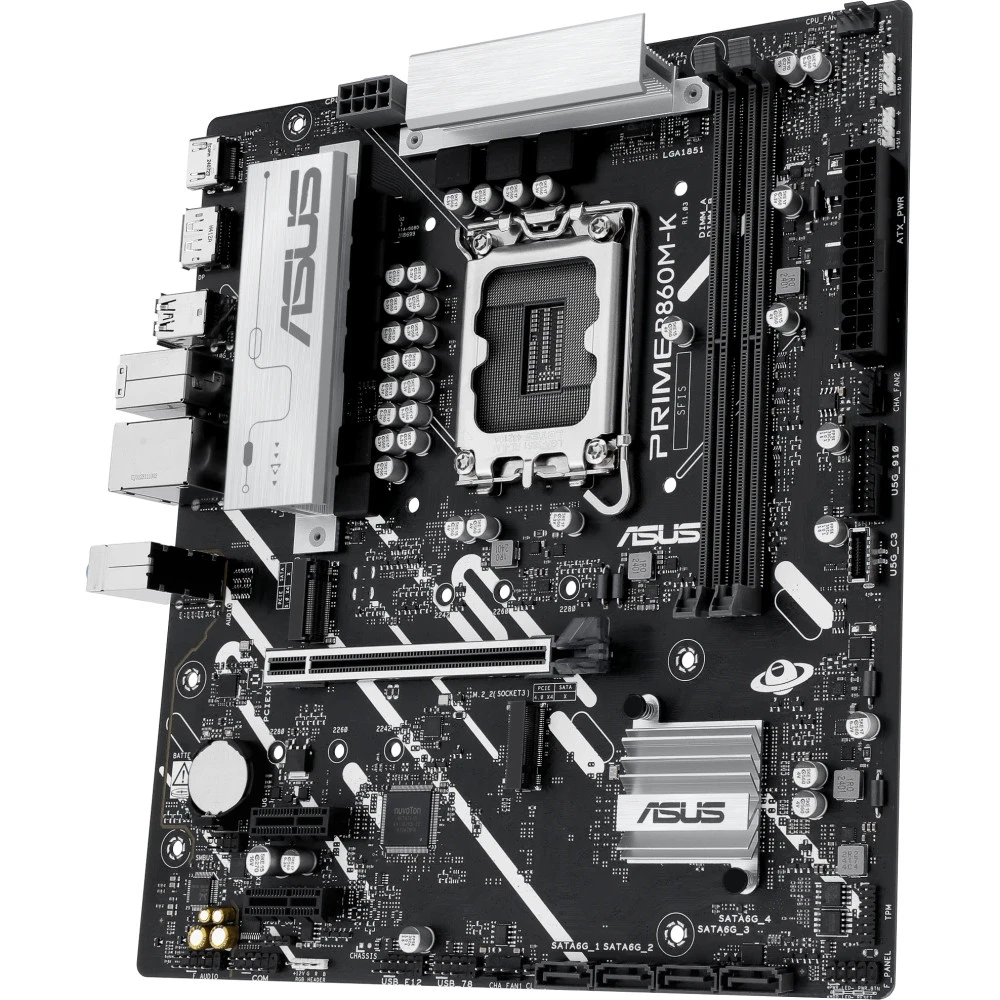 Материнская плата Asus PRIME B860M-K Micro-ATX, LGA 1851
