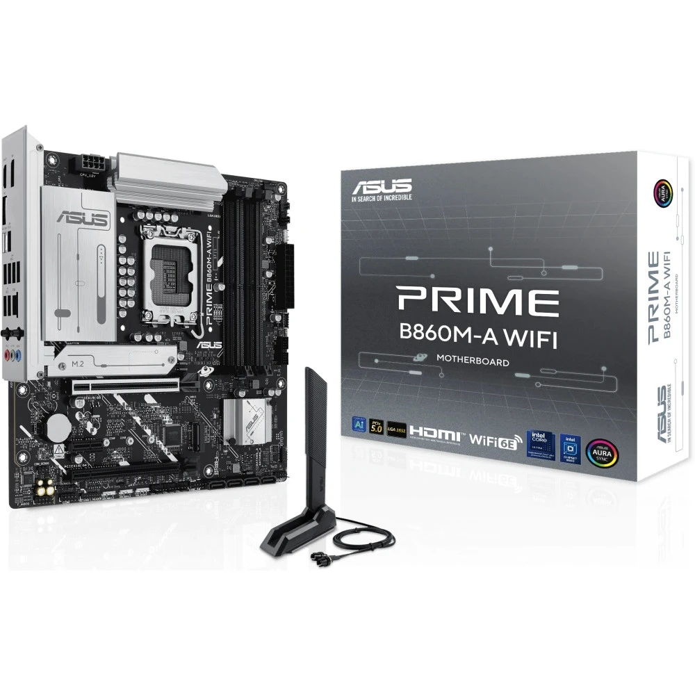 Материнская плата Asus PRIME B860M-A WIFI Micro-ATX, LGA 1851