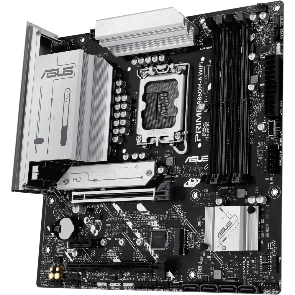 Материнская плата Asus PRIME B860M-A WIFI Micro-ATX, LGA 1851