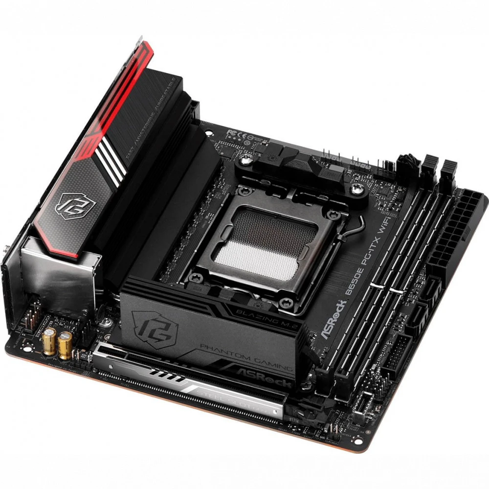 Материнская плата ASRock B650E PG-ITX WIFI Mini-ITX, AMD AM5