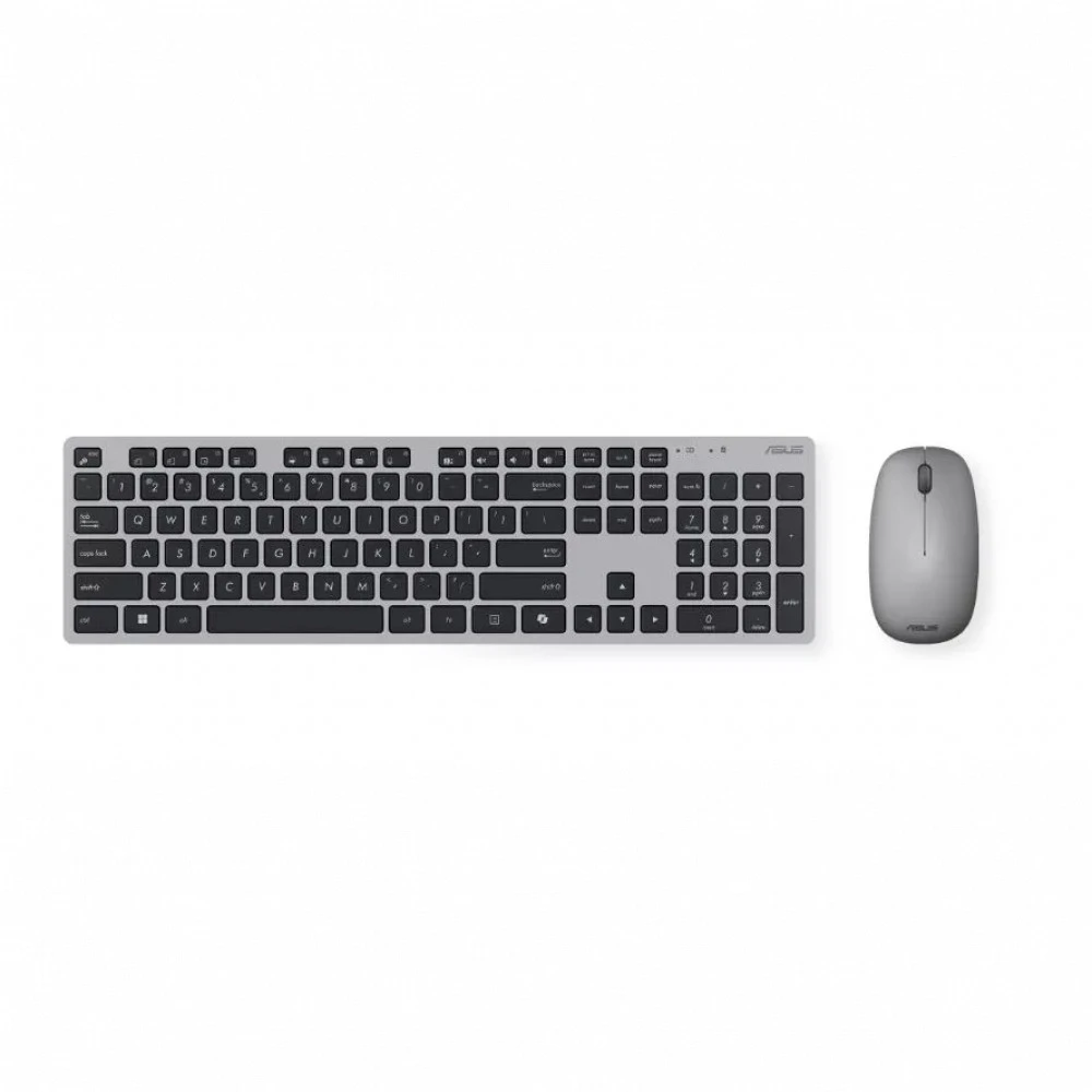 Клавиатура + мышь Asus W5000 Wireless Set Grey 90XB0430-BKM330