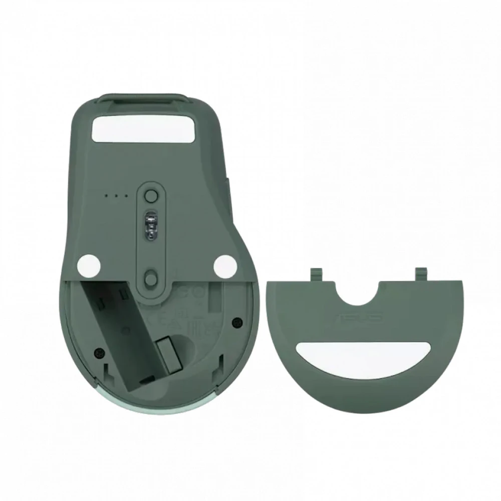 Мышь Asus SmartO Mouse MD200 Silent Plus Green 90XB0790-BMU030 Бюджетные, Беспроводная