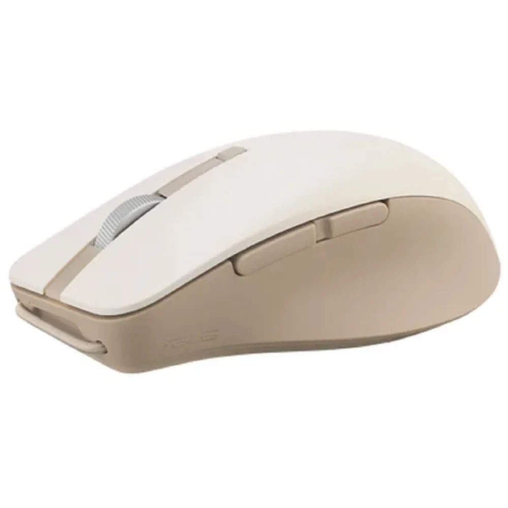 Мышь Asus SmartO Mouse MD200 Silent Plus Beige 90XB0790-BMU0A0 Бюджетные, Беспроводная