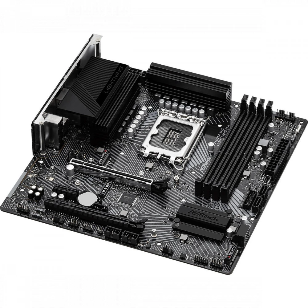 Материнская плата ASRock Z790M PG LIGHTNING/D4 Micro-ATX, LGA 1700