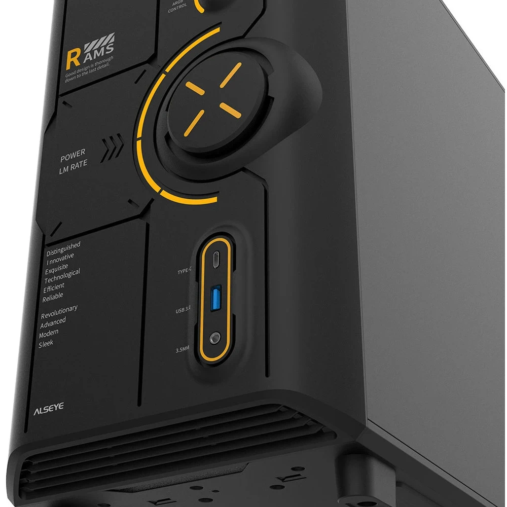 Корпус ALSEYE RAMS 2.0 Black AS.07.0240 Mini-Tower