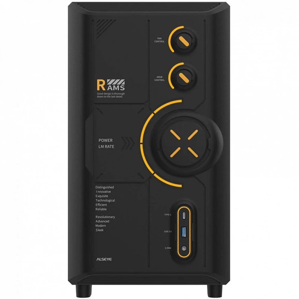 Корпус ALSEYE RAMS 2.0 Black AS.07.0240 Mini-Tower