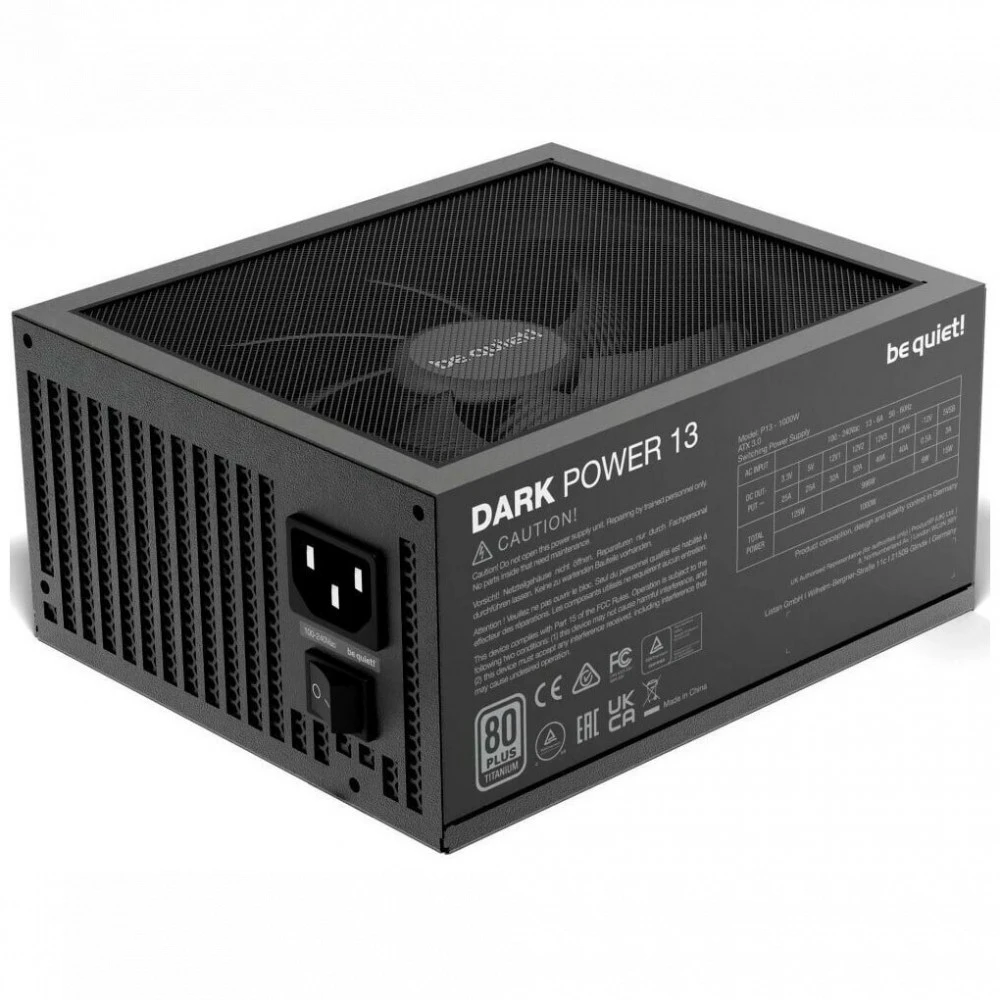Блок питания be quiet! Dark Power 13 BN335 1000 Вт, 80+ Titanum