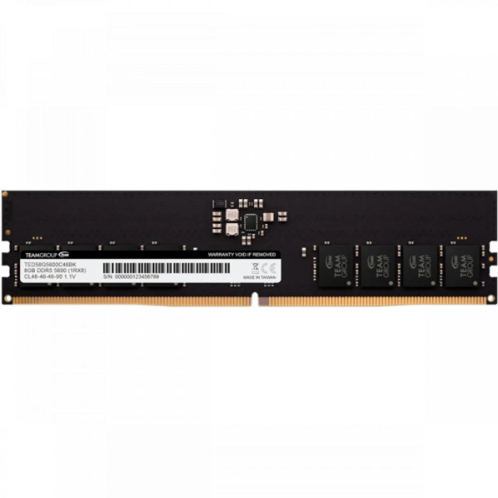ОЗУ Team Group TED58G5600C4601 DIMM, DDR5, 8 Гб, 5600 МГц