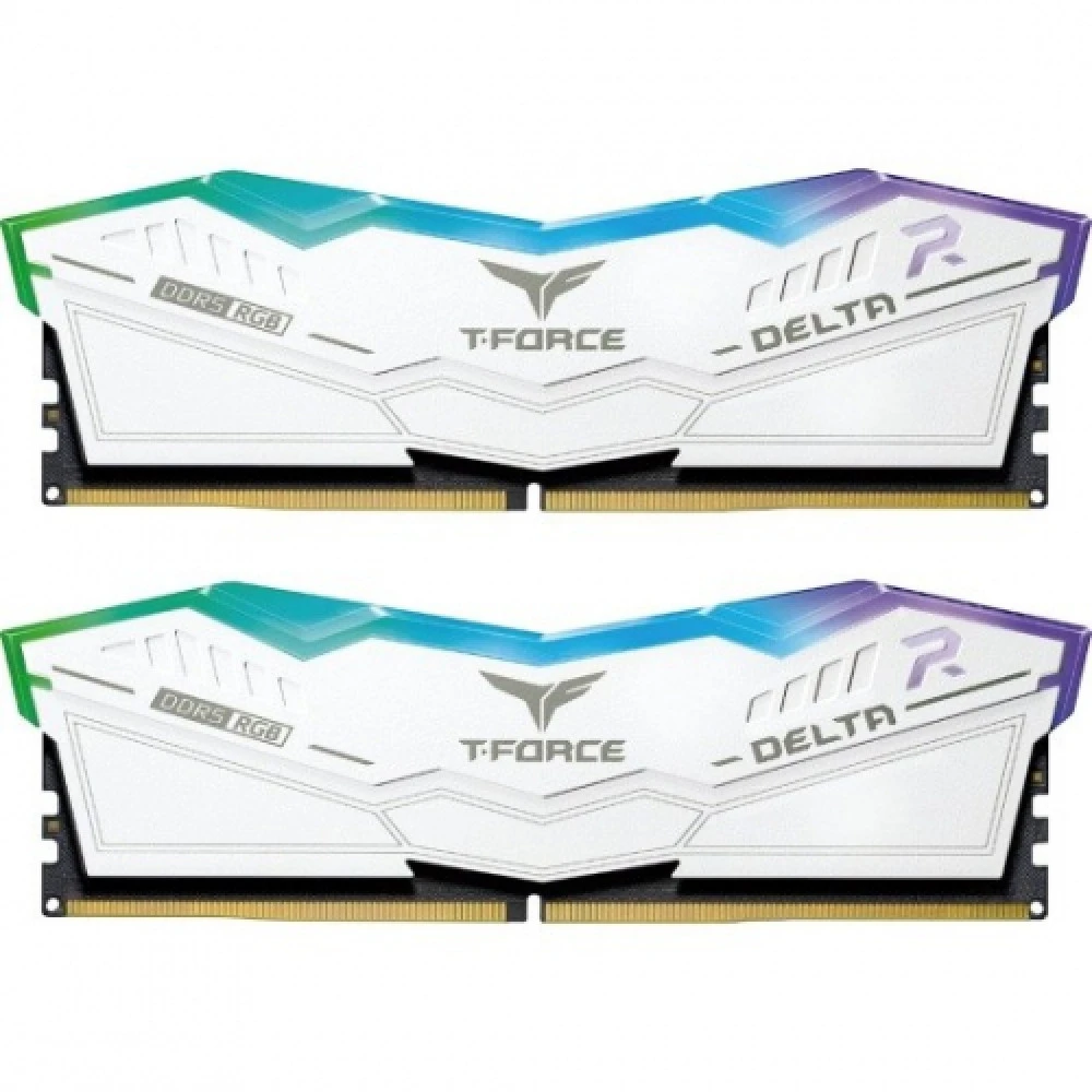 ОЗУ Team Group Team T Force Delta RGB FF4D564G6000HC38ADC01 DIMM, DDR5, 64 Гб (2 х 32 Гб), 6000 МГц