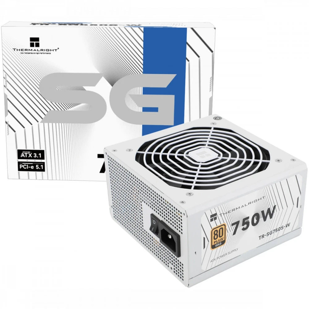 Блок питания Thermalright TR-SG750S-W TR-SG 750S-W 750 Вт, 80+ Gold
