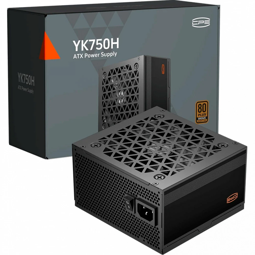 Блок питания PCcooler P3-YK750H-B1H 750 Вт, 80+ Bronze
