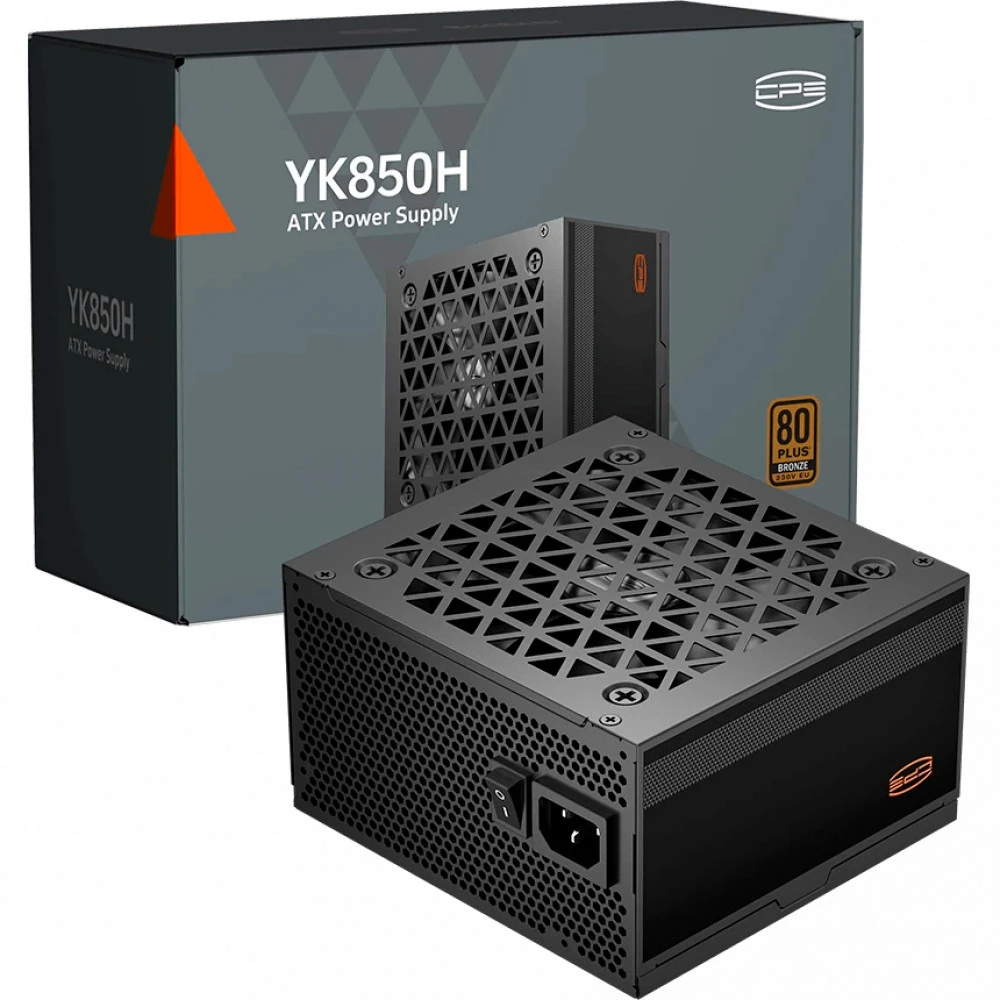 Блок питания PCcooler P3-YK850H-B1H 850 Вт, 80+ Bronze