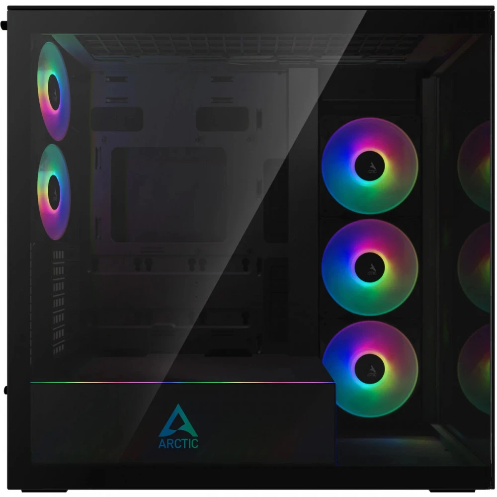 Корпус ARCTIC Xtender Mirror Black ACPCC00018A Mid-Tower