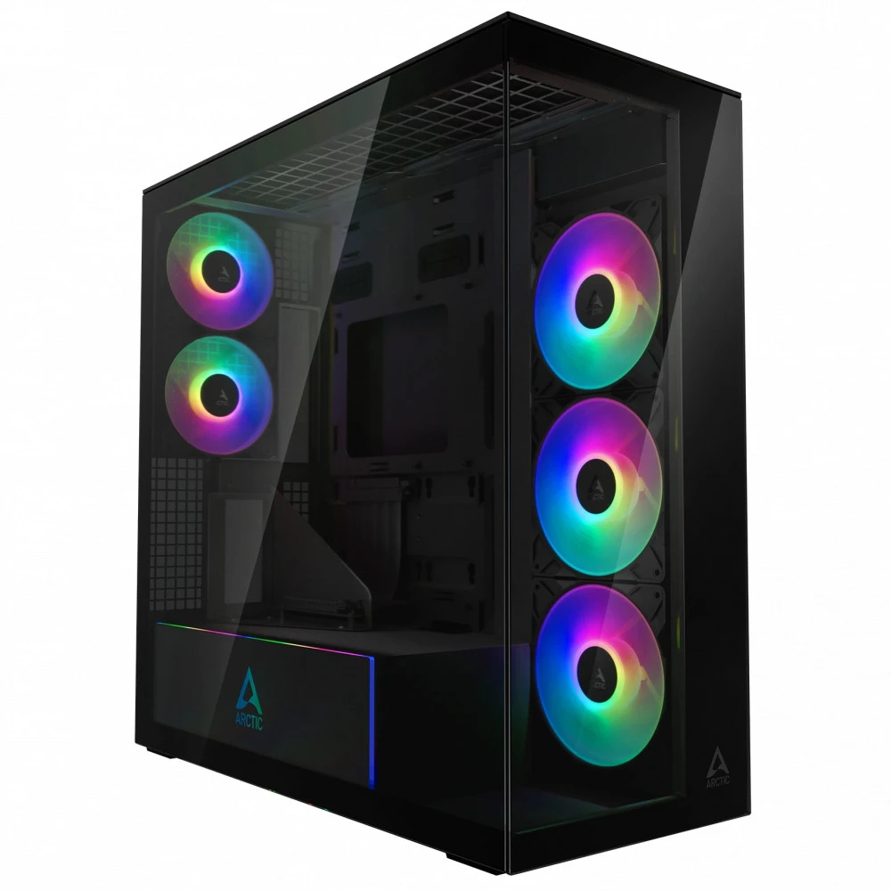 Корпус ARCTIC Xtender VG Mirror Black ACPCC00019A Mid-Tower