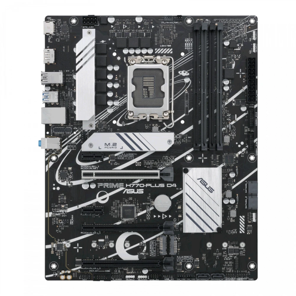 Материнская плата Asus Prime H770-Plus D4 90MB1CU0-M0EAY0 ATX, LGA 1700