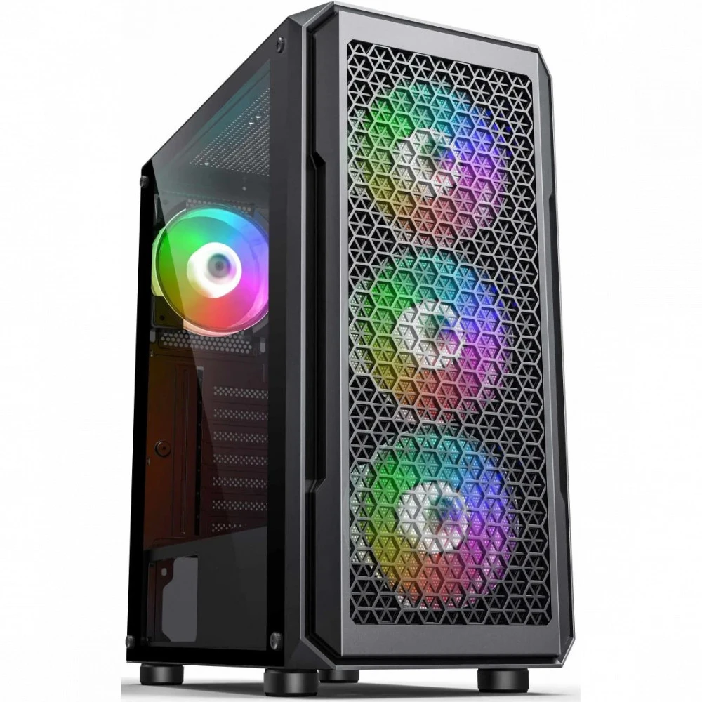 Корпус Accord ACC-3338 Black Mid-Tower