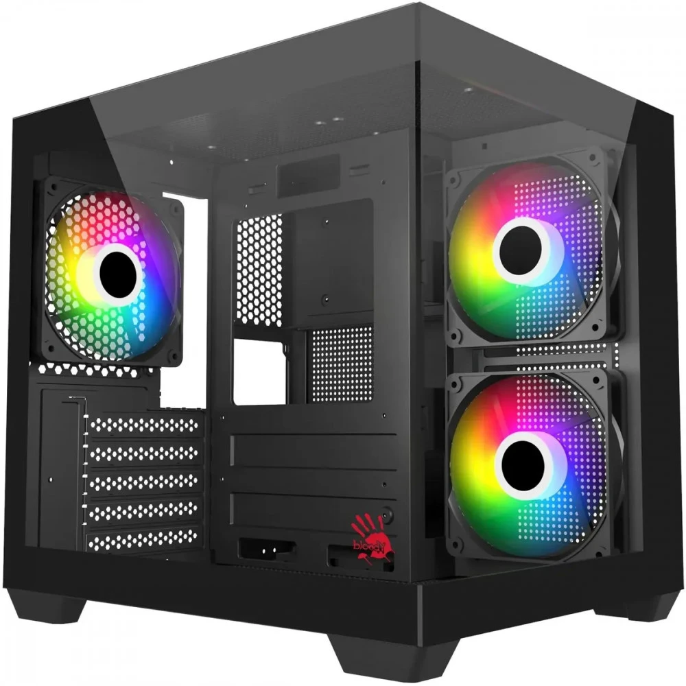 Корпус Bloody CC-121 Black CC-121-BK Mini-Tower