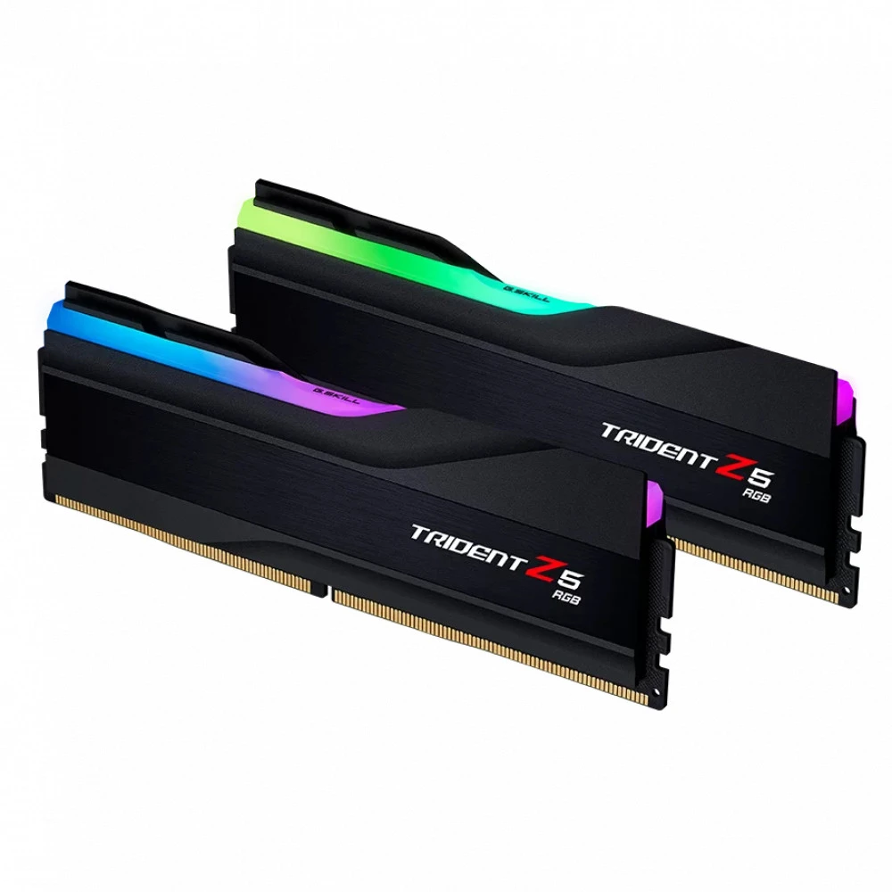 ОЗУ G.Skill Trident Z5 RGB F5-6000J3238G32GX2-TZ5RK DIMM, DDR5, 64 Гб (2 х 32 Гб), 6000 МГц