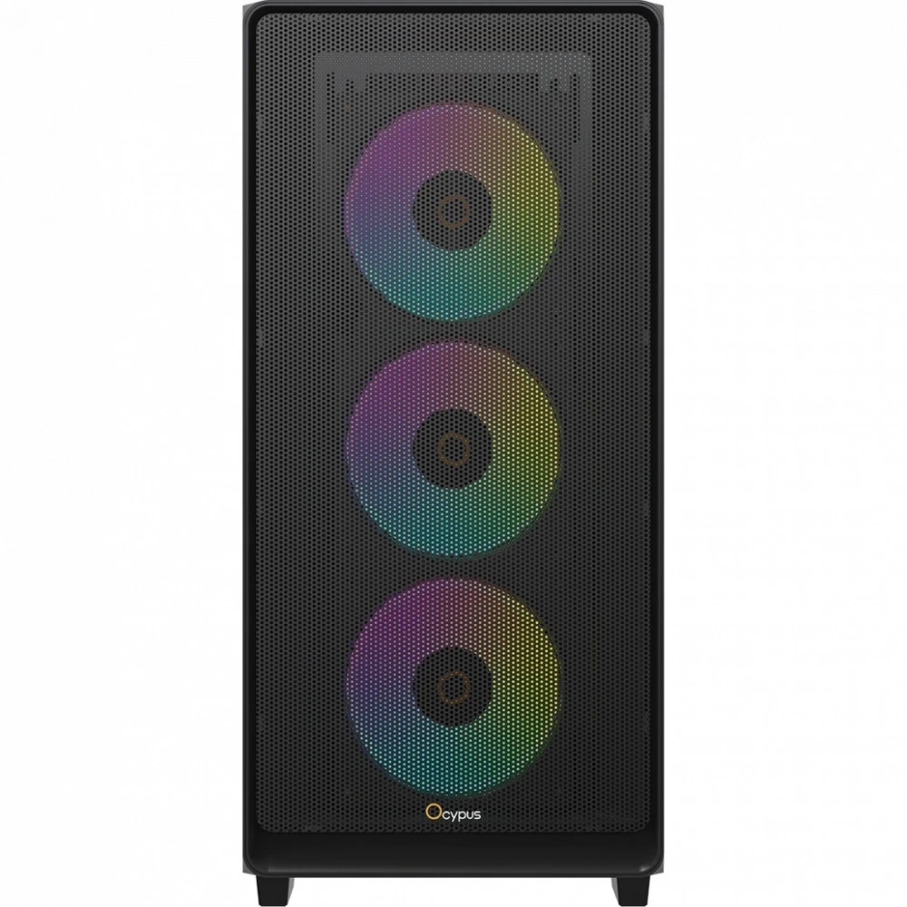 Корпус Ocypus C60 BK ARGB Gamma-C60-BKG400XX-GL Mid-Tower