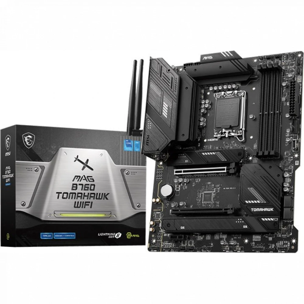 Материнская плата MSI MAG B760 TOMAHAWK WIFI ATX, LGA 1700