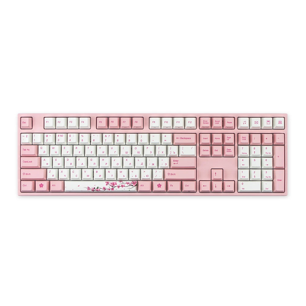 Клавиатура Varmilo Sakura V2 VEA108 Cherry MX Blue A26A042D2A7A06A036 Проводная