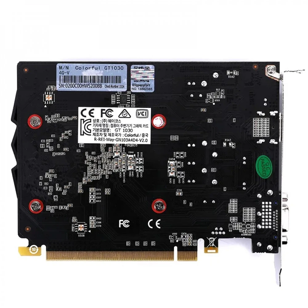 Видеокарта Colorful GT1030 4G-V 4 ГБ