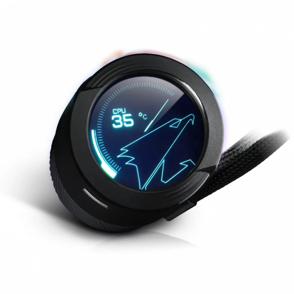 Система охлаждения Gigabyte GP-AORUS WATERFORCEX240 Для процессора