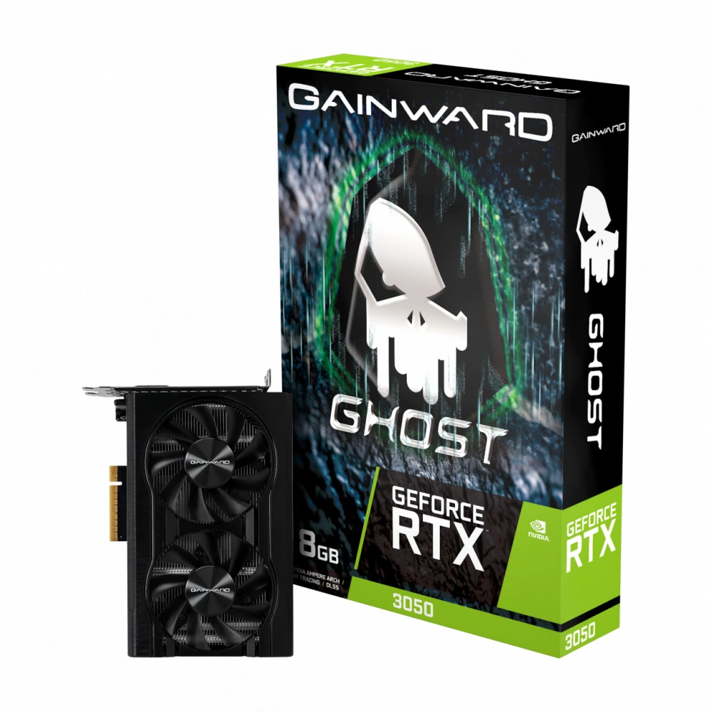 Видеокарта Gainward RTX 3050 Ghost NE63050018P1-1070B 8 ГБ