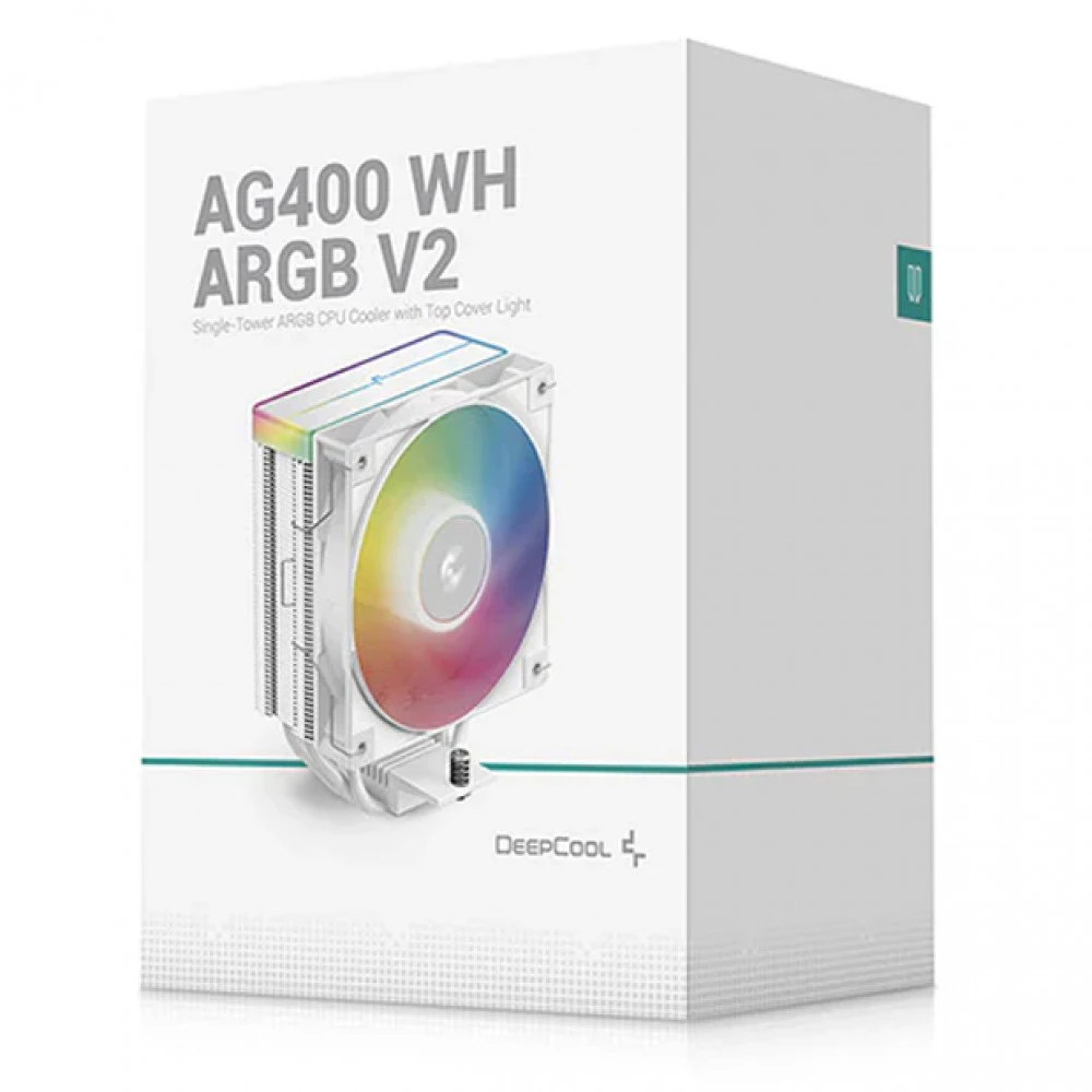 Система охлаждения Deepcool AG400 WH ARGB V2 R-AG400-WHAMMN-GJD Для процессора